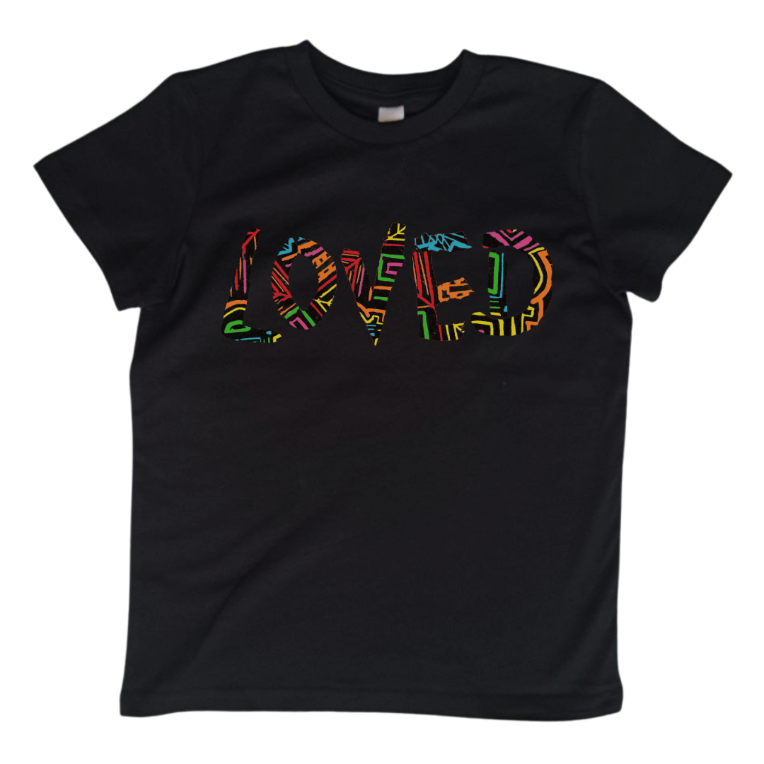 black kids unisex tshirt